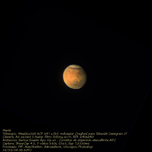 Marte 28/11/24 Marte 28/11/24