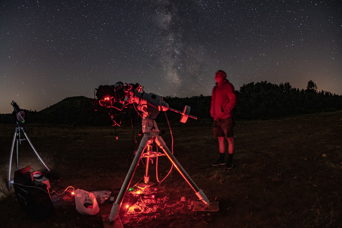 Jo durant una sessió al monte Jo durant una sessió al monte