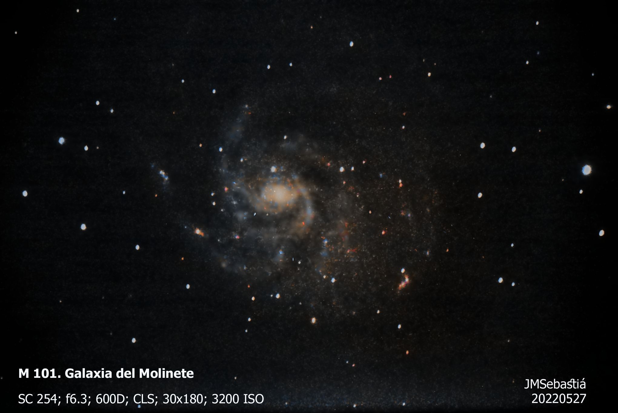 M-101  Galaxia del Molinete