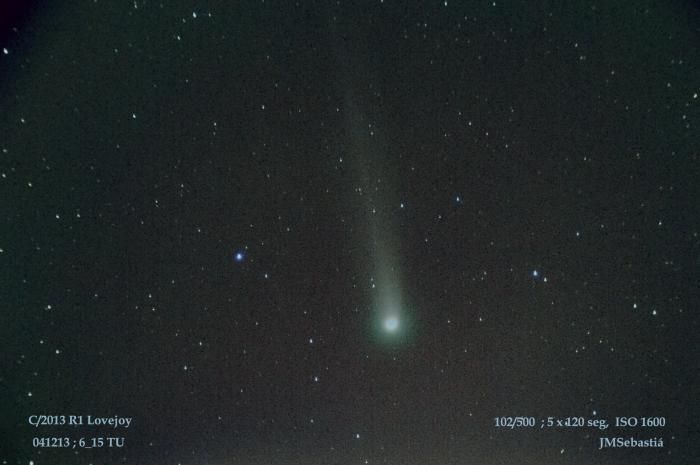 Cometa Lovejoy el 041213