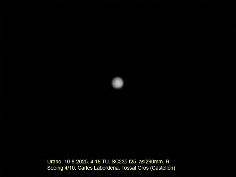 Urano del 10-8-2025 Urano del 10-8-2025